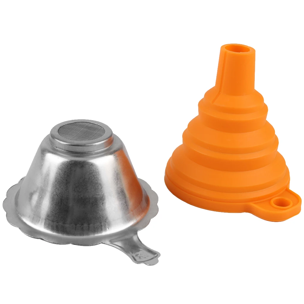 Funnel Silicone Stainless Steel Resin Filter 3D Printer Accessories | Компьютеры и офис