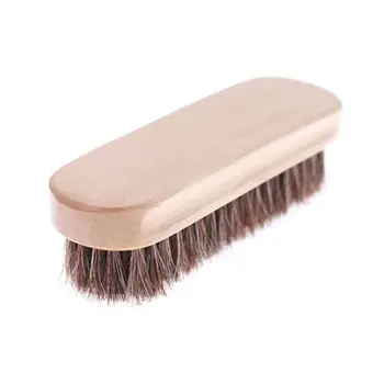 

Car Brush Horsehair Bristle Wooden Handle Internal Cleaning Tools E7CA