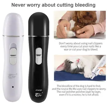 

Electric Nail Nail Grinding Kit Portable Mini Pet Armor Grinder Pet Nail Grinding Make Up Machine USB Charging Cat Beauty