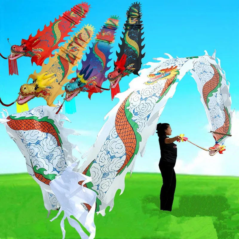 Accessoires De Danse De Dragon Chinois Rouge Jaune, Fête De Festival,  Célébration De Remise En Forme, Accessoires De Dragon, Cadeau De Nouvel An  Traditionnel Q298h Du 40,52 €