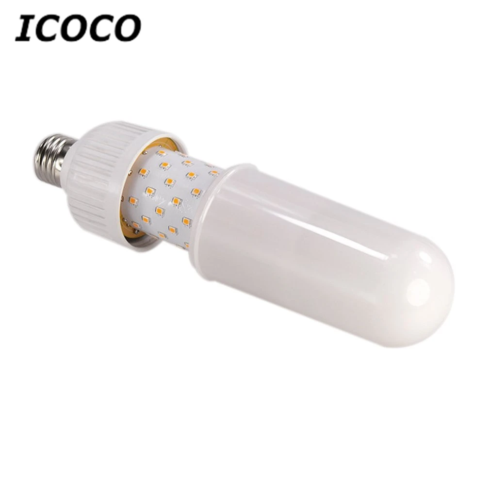 ICOCO E27 3W светодиодный светильник эффект пламени лампа Мерцающая эмуляция огня светильник светодиодный светильник для рождества домашний декор Прямая поставка