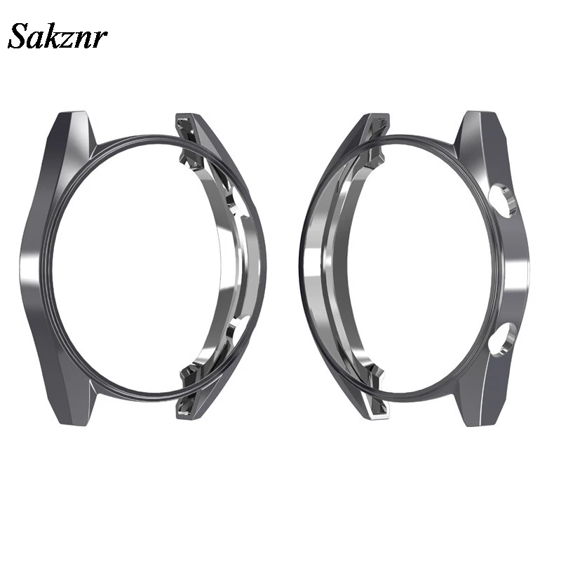 

SAKZNR TPU Slim Smart Watch Protective Case Cover For Huawei Watch GT Case Frame Anti-Scratch Shell Smartwatch Accessories