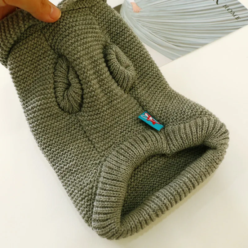 Осенне-зимний теплый свитер в скандинавском стиле со звездами Одежда для собак Тедди/Бигль/Померанский/Бульдог маленькие и средние Домашние животные могут использоваться