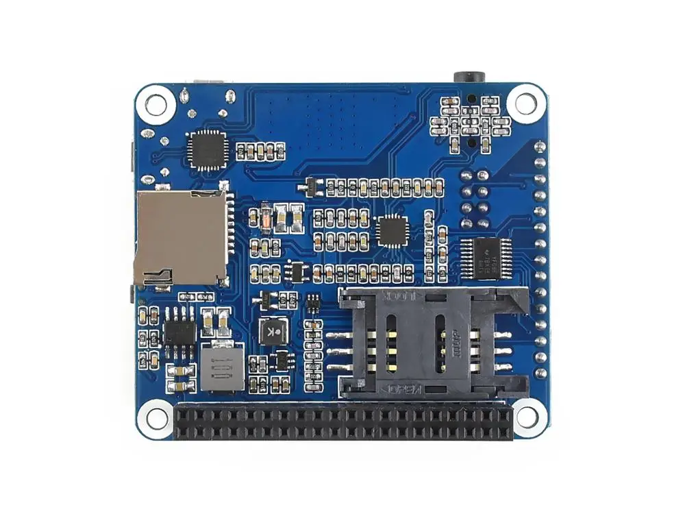 Kaufen Waveshare 4G 3G 2G GSM GPRS GNSS HUT für Raspberry Pi, basierend auf SIM7600G H, LTE CAT4, die Globale Version