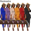 Ronikash Women Business Suit Casual Two Piece Set Corset Suit Coat Pencail Pants Business Office Outfits Matching Sets 6