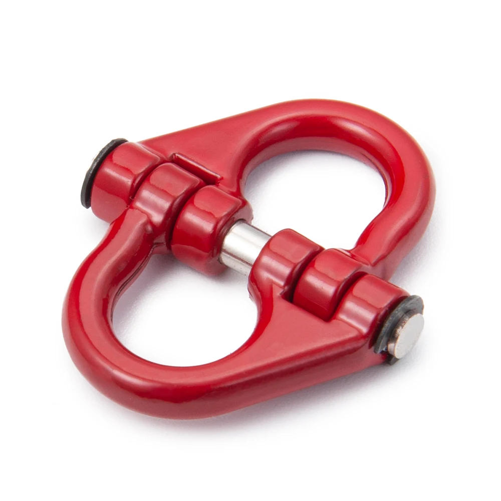 Aluminum Alloy Trailer Tow Shackles Hook for RC Crawler Car Upgrade