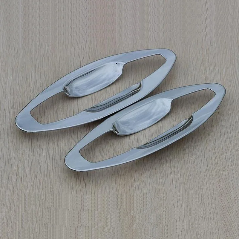 4 шт. хромированные наклейки на чехол для Peugeot 301 2014 16|abs chrome|door handle bowl covershandles chrome |