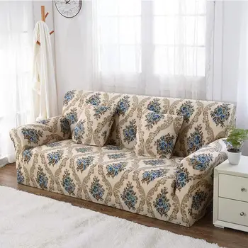 

Elastic Sofa Cover All-inclusive Loveseat Cover L Shaped Sofa Slipcover Corner Couch Cover Sofa Covers for Living Room 1PC