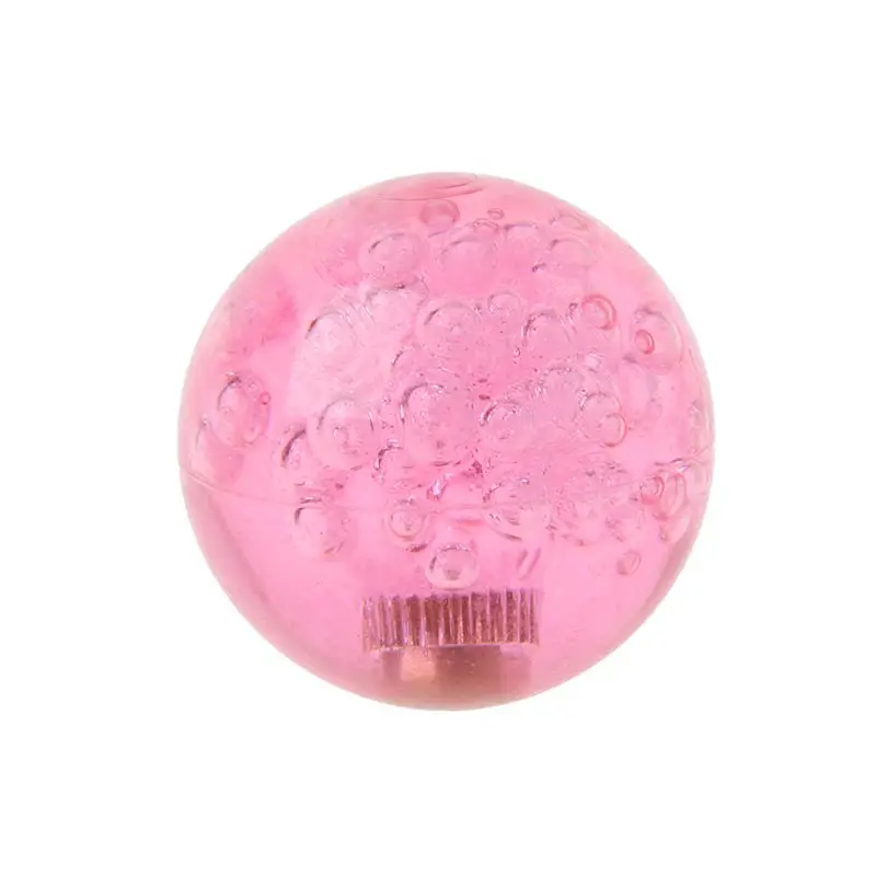 pink 1pc 4cm Crystal Rocker Ball Head Arcade Game Machine Joystick Handle Top Ball for Sanwa Zippy M5TC - Цвет: pink