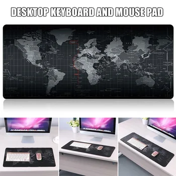 

World Map Rubber Extended Gaming Mouse Pad Desk Keyboard Mat Anti-slip Waterproof SGA998