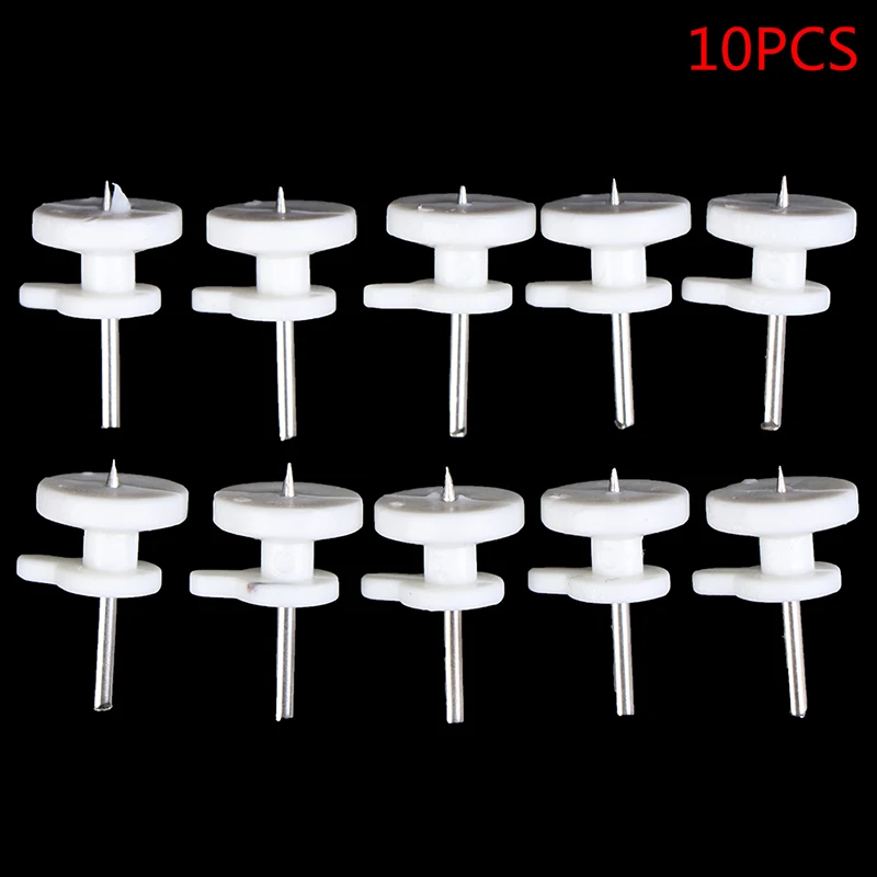 10pcs Wall Mounted Hooks Non-Trace Nail for Concrete Cinder Block Hardwood