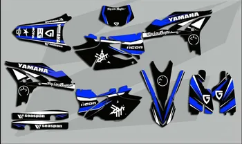 

Graphics Background Decal Sticker for Yamaha WR450F WRF450 WR 450F WRF 450 2012 2013 2014 2015 Motorcycle Accessories Parts