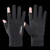 WALK FISH Anti-UV Men Women Fishing Gloves Spring Summer Ice cool Breathable Sunscreen Antiskid Open/Half Fingers Cycling Sport ► Photo 2/6