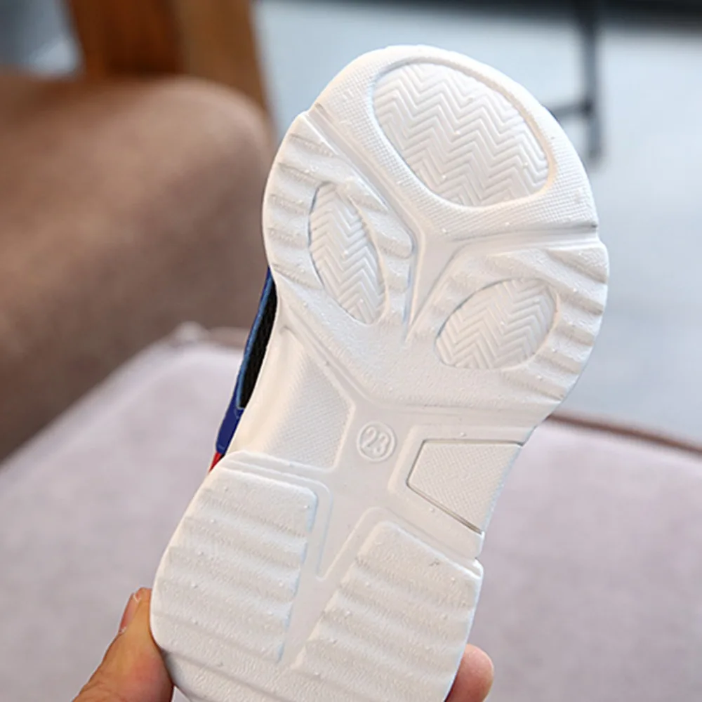 Baby kids sneakers boys child baby kids sneakers girls mesh breathable sports running shoes sneakers football shoes kids 35A13 (8)