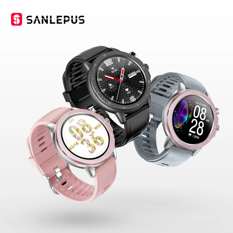 SANLEPUS 2020 новые умные часы спортивные пульсометр Водонепроницаемый Фитнес браслет