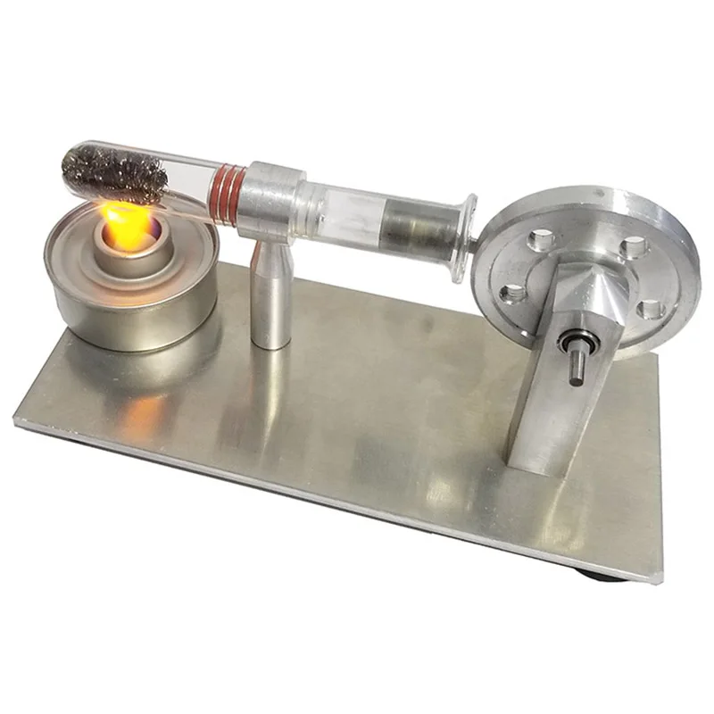 Mini Stirling Engine Mini Generator External Turbine Steam Engine Model Science Education Supplies
