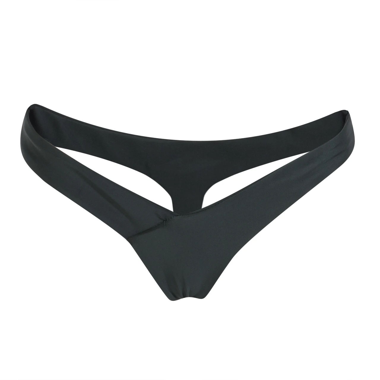 New Fashion Sexy Women's Bikini Thong Bottom Brazilian V Cheeky Ruched Semi  Swimwear Beach - AliExpress