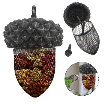 

Cute Automatic Bird Feeder Dumpling Grease Ball Outdoor Hanging Food Dispenser For Bird, Squirrels Universal For Four Seasons