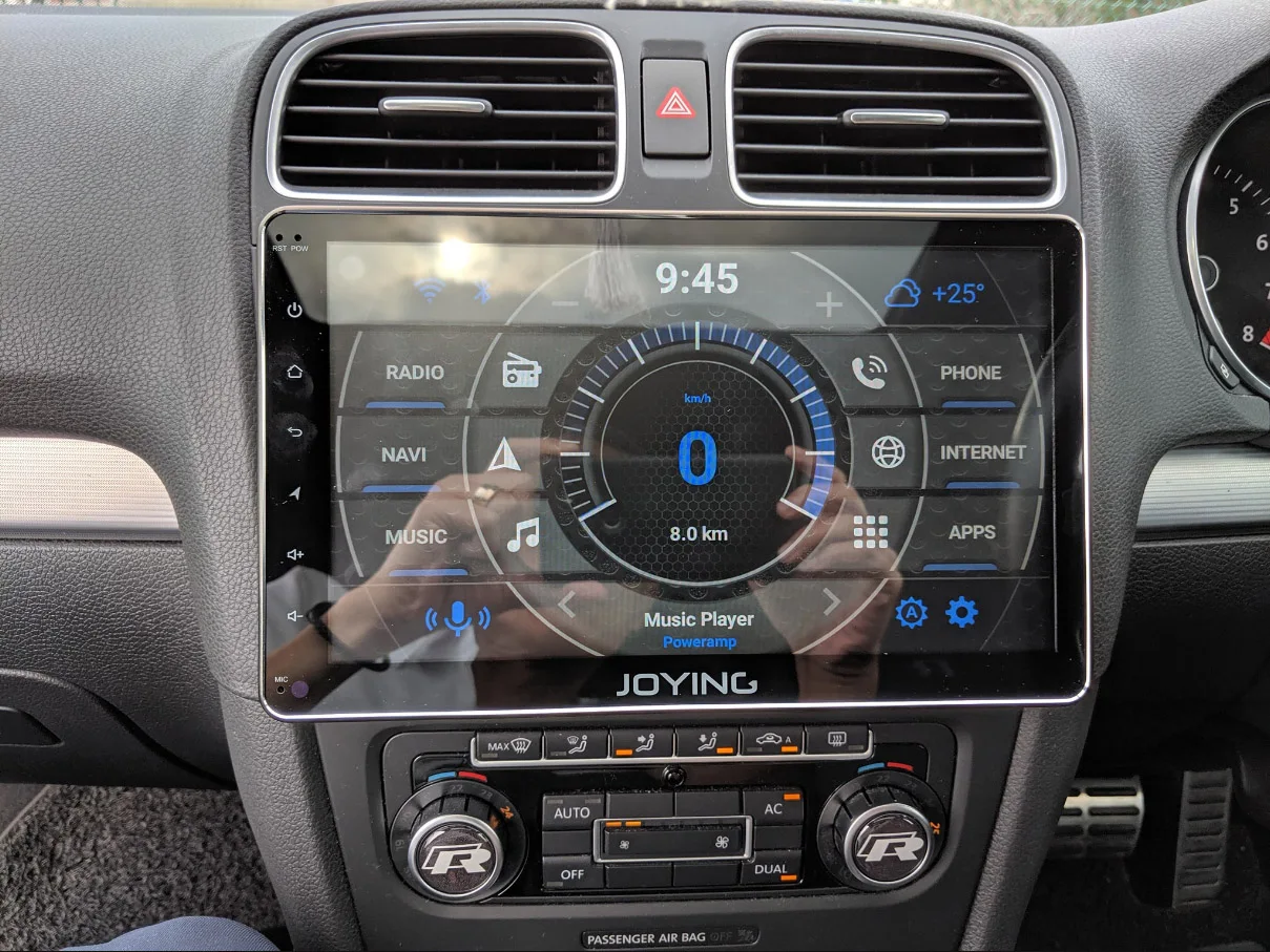 Discount JOYING 10.1 inch IPS 1280*720 Screen universal car radio GPS tape recoder support 4G& Fast Boot DSP for VW/Volkswage/Seat/Skoda 4