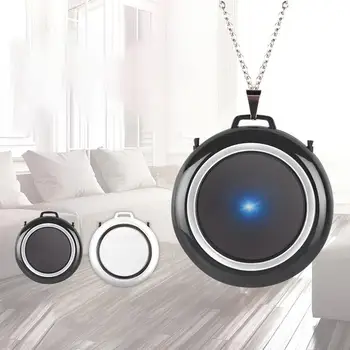 

Portable Car Home Negative Ion Air Purifier Necklace Personal Mini Wearable Generator Sanitize Quiet Operation