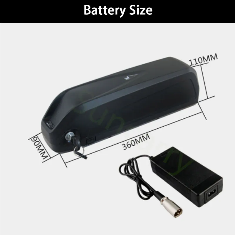 Top Hailong Electric Bike Battery 48V 52V with Charger Free Shipping Ebike Lithium Battery Electric Bike LG SamSung Kettle Battery 2