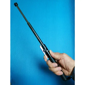 

Defensive products -- three sections of retractable automatic spring stick swing stick -- alloy steel swing roll Tactical Pen fo