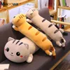 130cm Cute Soft Long Cat Pillow Plush Toys Stuffed Pause Office Nap Pillow Bed Sleep Pillow Home Decor Gift Doll for Kids Girl ► Photo 3/6