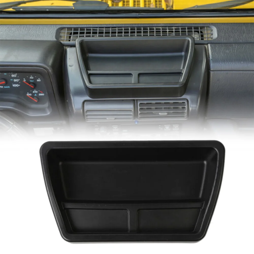 Органайзер Коробка лоток для хранения приборной панели Верхняя панель Jeep TJ Wrangler