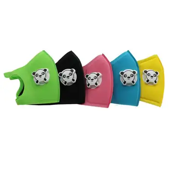 

5/10pcs Cartoon Children PM2.5 Mouth Mask Kids Breath Valve Breathable Mask Mouth-Muffle Respirator Face Masks Random Color