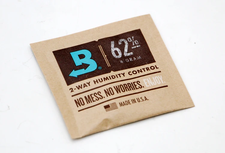 Небольшой Размеры 69% Boveda 8 г 2-полосная Управление влажностью Humidipak увлажнитель - Цвет: 2 X 62