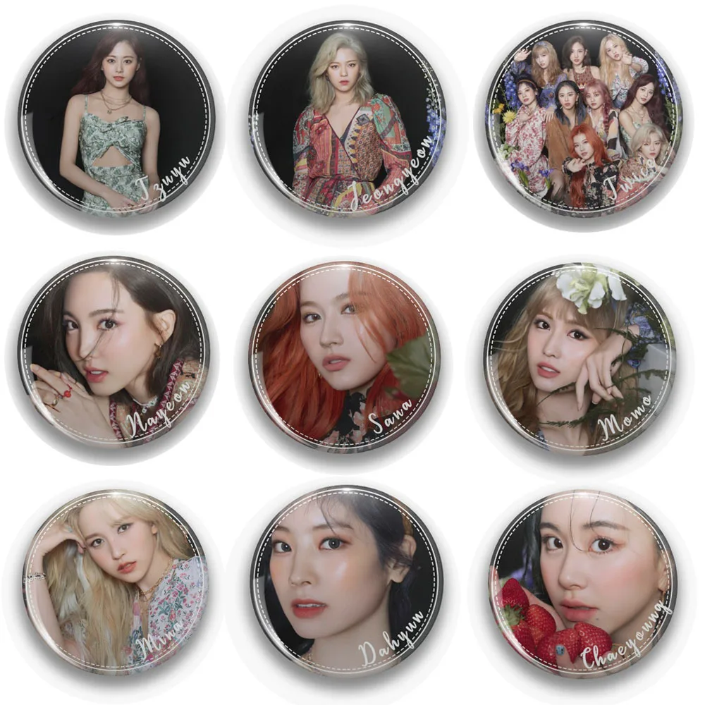 1 шт. Kpop дважды брошь альбом возврата &ltMore &amp More&gt значок для фанатов HD фото печать