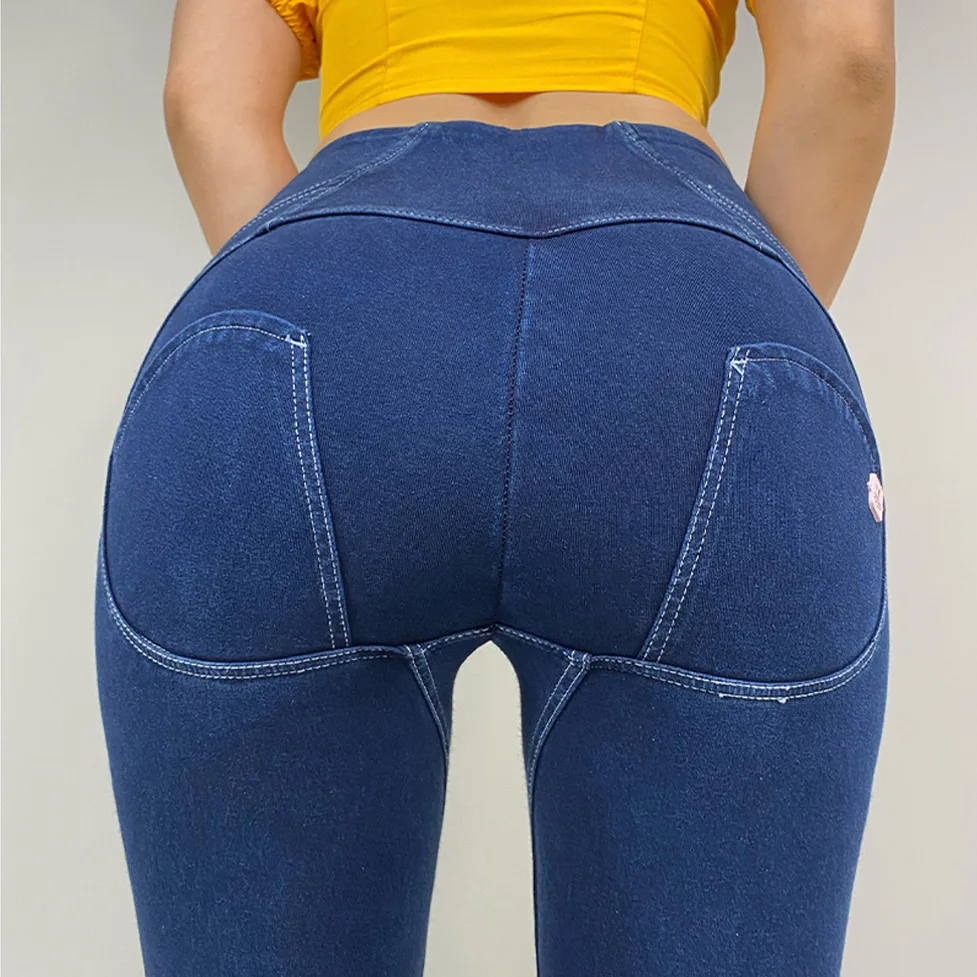 Shascullfites Butt Lfit Ladies Jeans Skinny Stretch High Waist Women Skin Tight Jeggings For Autumn With Four Buttons