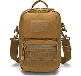 Tan Tactical Magazine Backpack Men Military Camo Waterproof Crossbody Outdoor Sports Travel Shoulder Hiking Hunting Waist Bag Men - Цвет: Tan