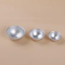 3D шаровая форма DIY инструмент для купания, аксессуары, креативная форма для ванны, бомбочки из металлического алюминиевого сплава