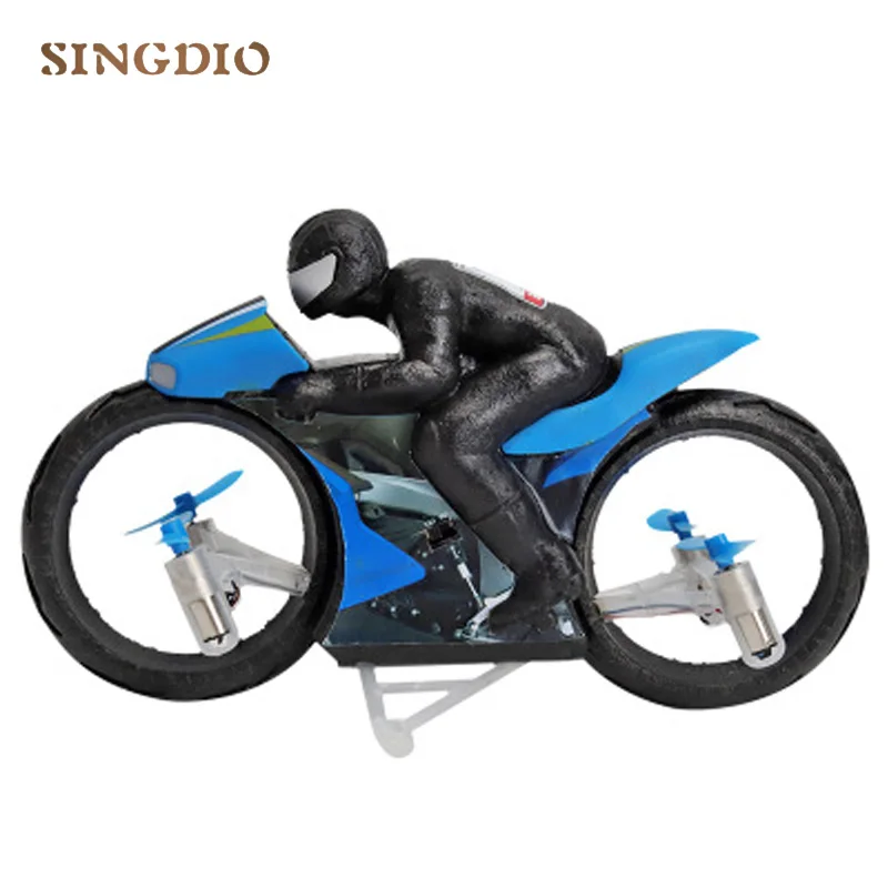 Kids plastic mini remote control model small toy motorbikes brushless rc racing moto radio motorcycle flying children's toys