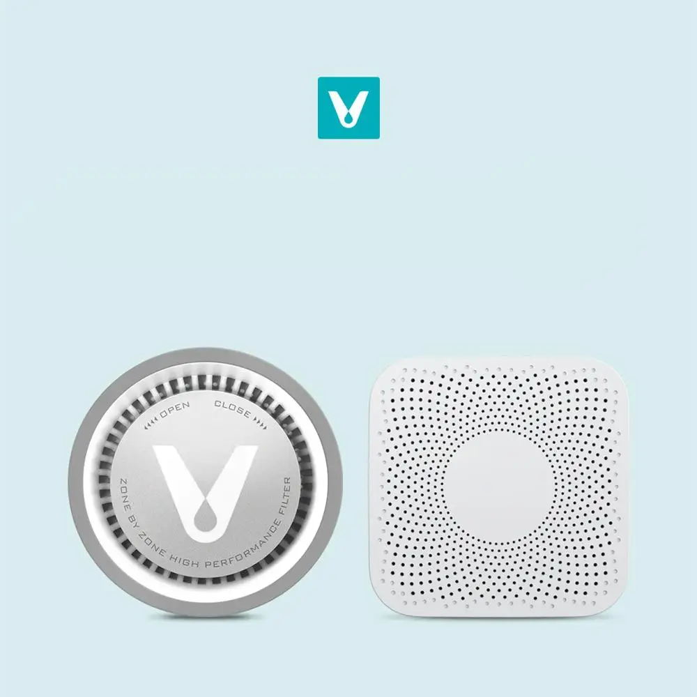 Xiaomi VIOMI VF-2CB квадратный белый кухонный Холодильник очиститель воздуха бытовой Озон Стерилизация Deodor устройство ароматизатор фильтр сердечник