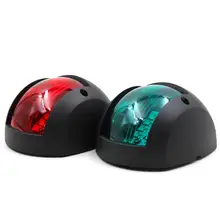 

Red/Green LED Navigation Light Signal Lamp 12V24V currency Sidelight for Marine Boat Yacht Accessory Indicator light accessories