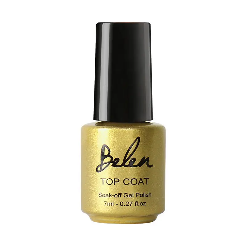 Top Coat Belen 3D голографический гель для ногтей глаз хамелеона кота 7 мл Магнитный замачивающий стойкий УФ-гель лак для маникюра нужна черная основа - Color: Top Coat