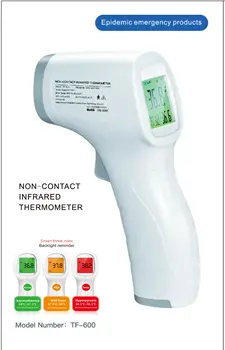 

50PCS/Forehead Thermometer Non Contact Infrared Thermometer Body Temperature Fever Digital Measure Tool for Baby Adult CE ROHS