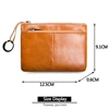 Mini Purse for Men Wallet Women Genuine Leather Zipper Vintage Short Lady Small Slim Female Women's Wallet Male Thin portomonee ► Photo 2/6