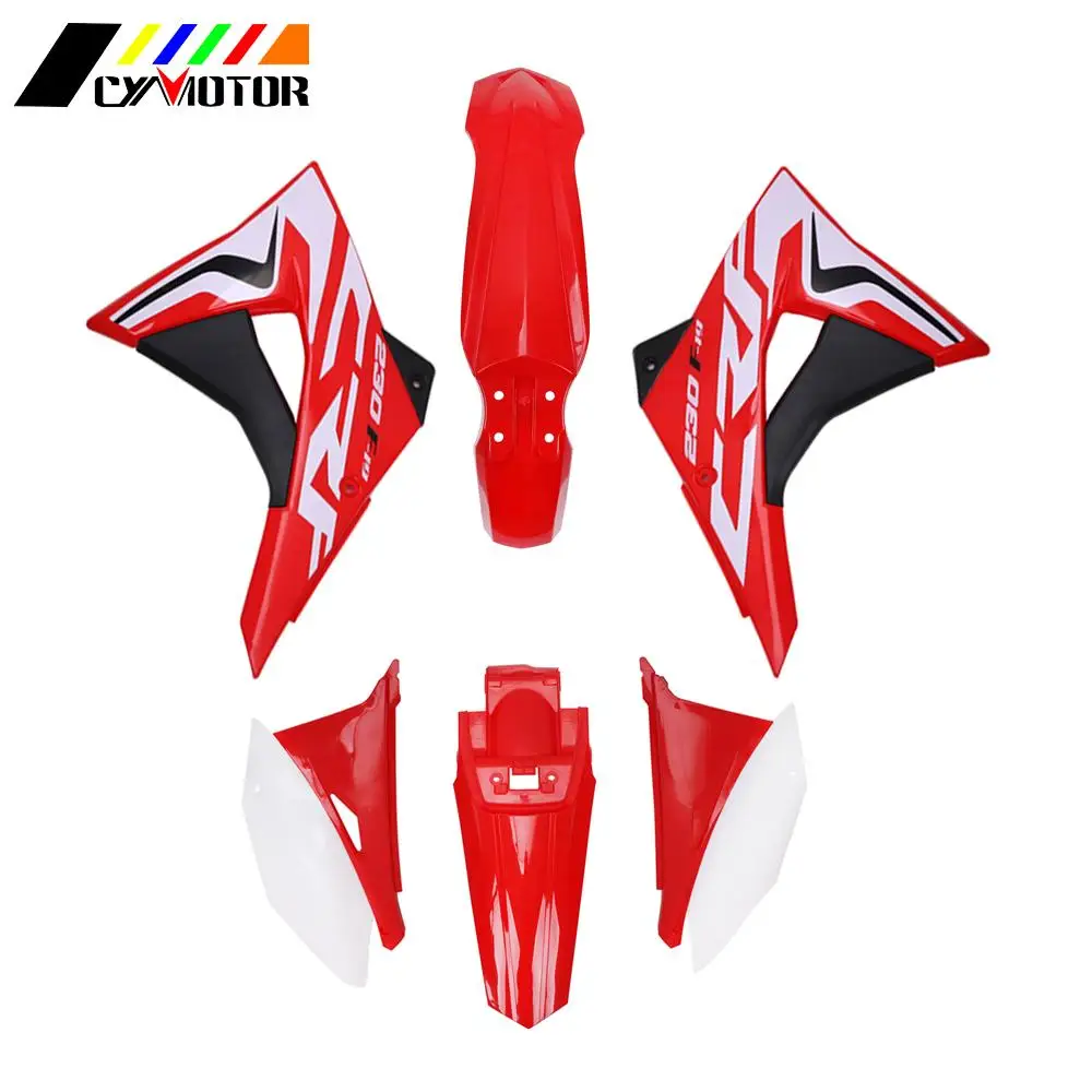 

Motorcycle Plastic Kit Fairing Cover Fender Radiator Shrouds Number Plate Side Panels For HONDA CRF230F CRF 230F 2020