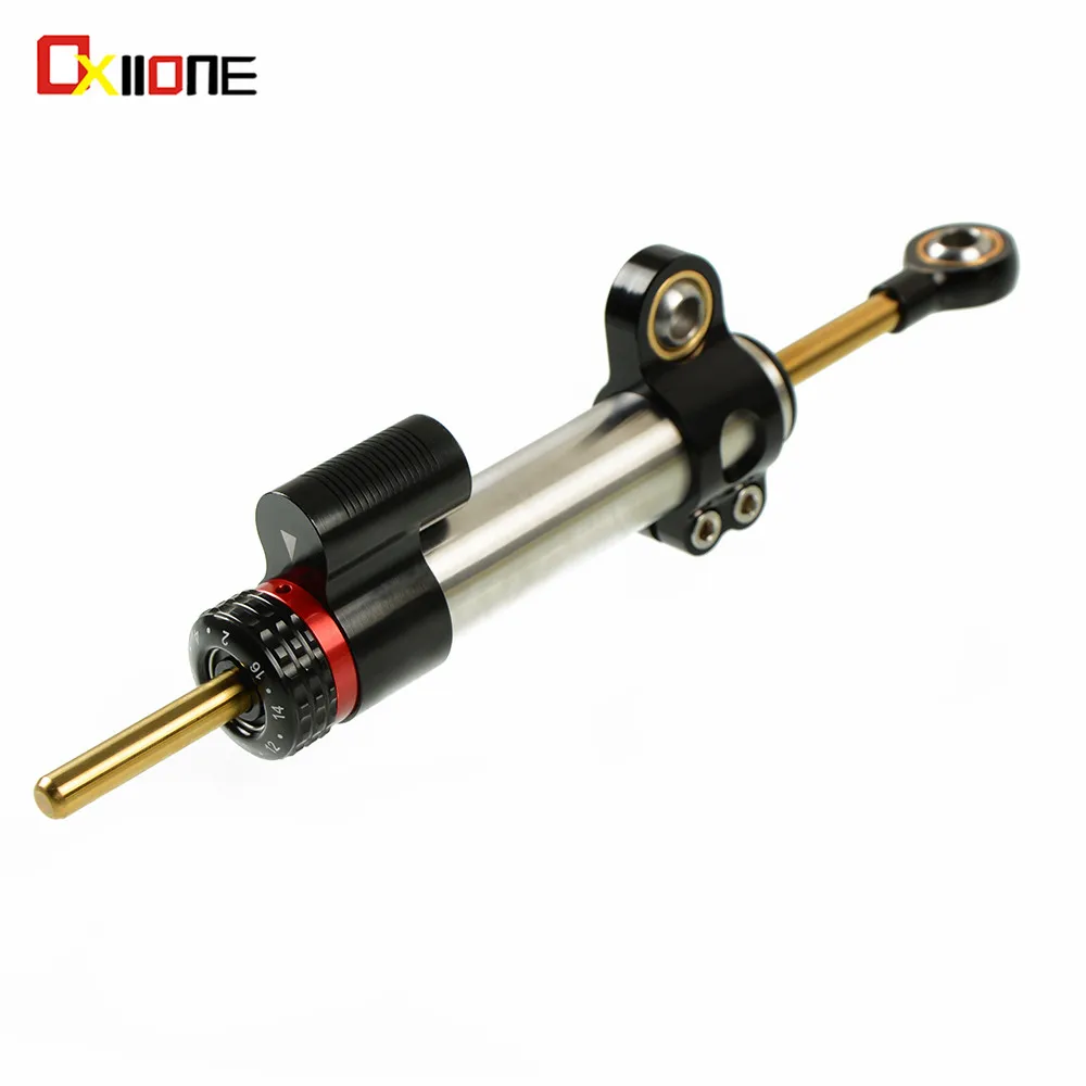

Universal Motorcycle Accessories Adjustable Steering Stabilizer Damper Safety For Ducati Monster 1100 Multistrada 1100 Sport