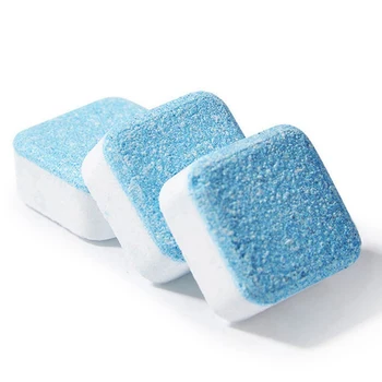 

10Pcs/set Household Cleaning Chemicals Solid Washing Machine Cleaner Effervescent Tablet Washer Deep Cleaning..