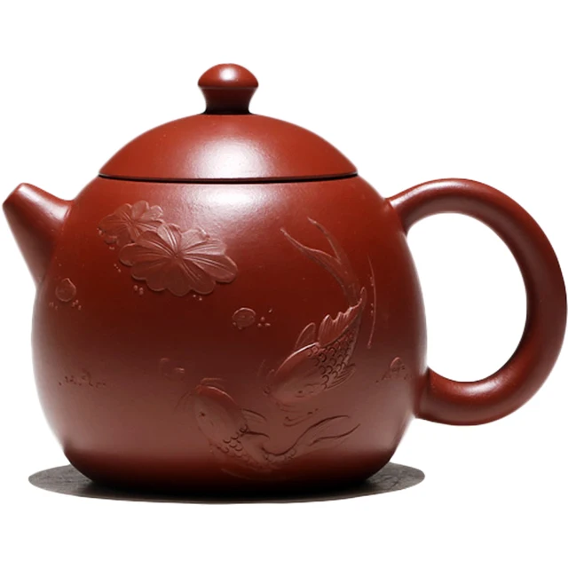 Nem Olyan Joy Pot Yixing Ajánlott Rong-Hua Wu Tiszta Kézikönyv Dahongpao Sárfestés A Tojás 220 Cm3-Es Golyólyuk - Image 2