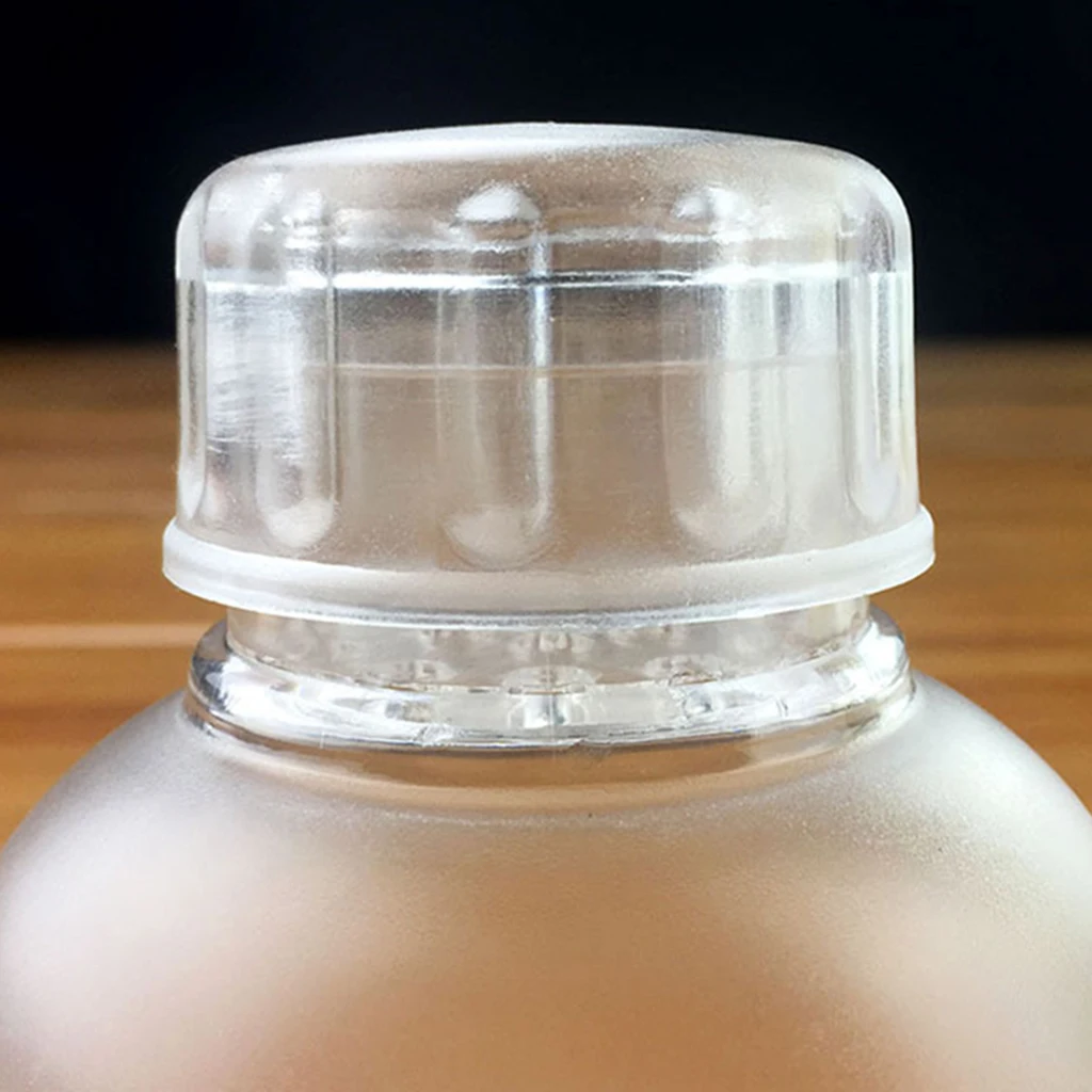 Transparent Plastic Cocktail Shaker Lid Cap Drink Mixer Bar Bartending Tools