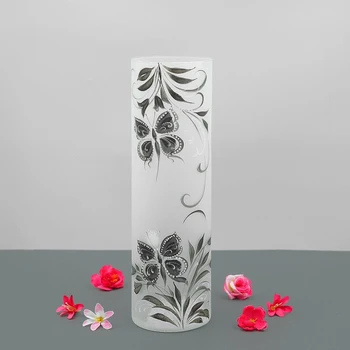 

Vase "Butterflies", black and white, 2.7 L