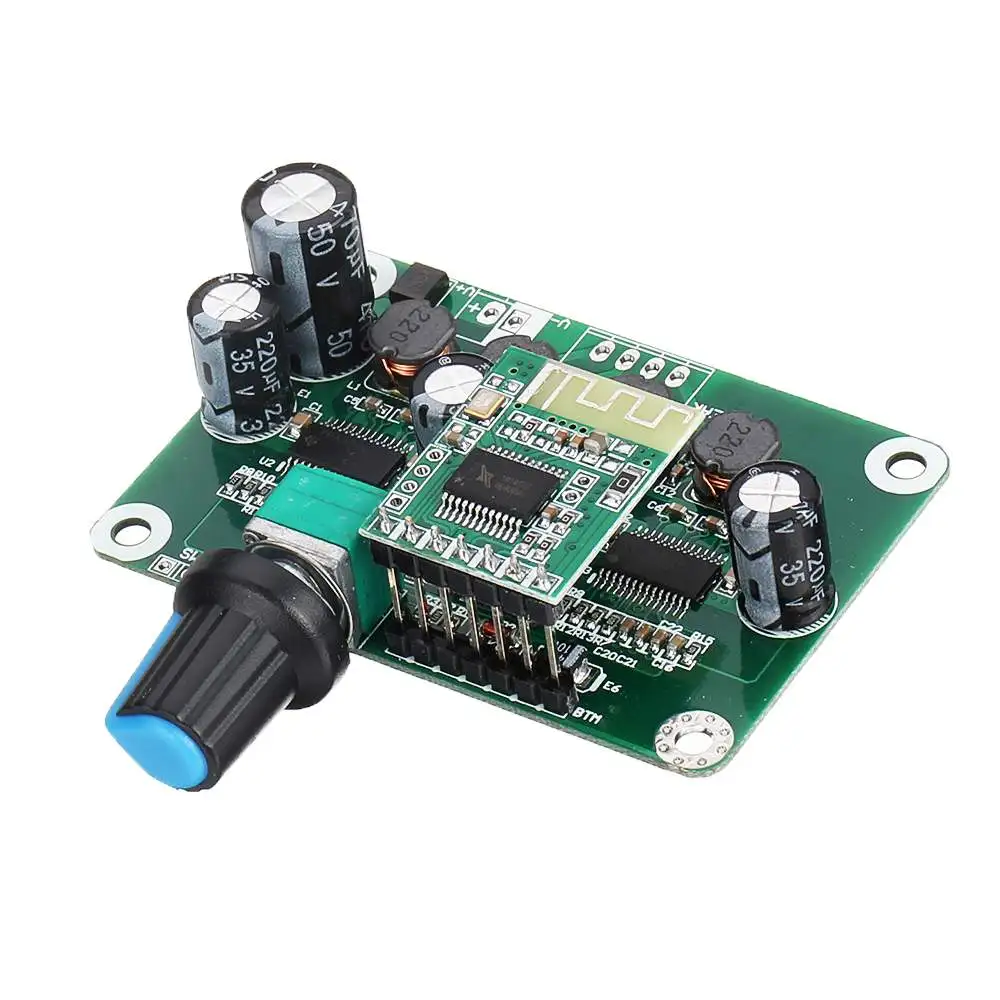 

30W+30W bluetooth 4.2 TPA3110 Digital Stereo Audio Power Amplifier Board Module 12V-24V Car for USB Speaker Portable Speaker