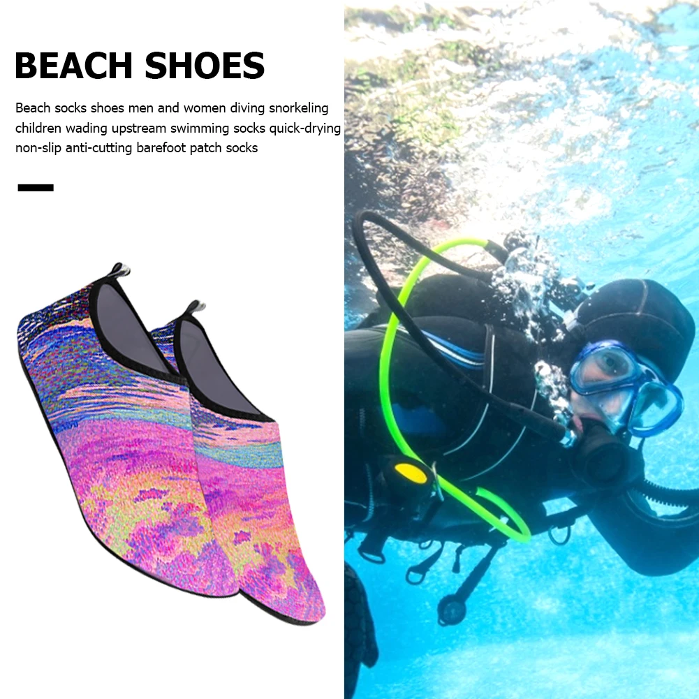 Womens Mens Water Shoes Summer Barefoot Shoes Quick Dry Aqua Socks for Beach Swim shoes Snorkeling Yoga Exercise Aqua Shoes 6