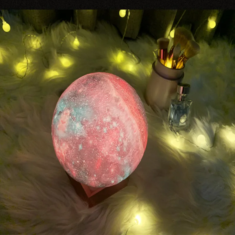 16 Colors Change Usb 3D Print Night Light Galaxy Moon Lamp New Arrival Touch Led Night Light Home Decor Creative Gift Usb 16 Colors Change Usb 3D Print Night Light Galaxy Moon Lamp New Arrival Touch Led Night Light Home Decor Creative Gift Usb