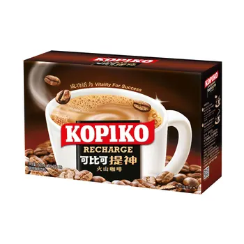 

Free shipping CN Health Kopiko Instant Volcanic Coffee Powder Refreshing Instant Coffee Drink 24 Packages/Box